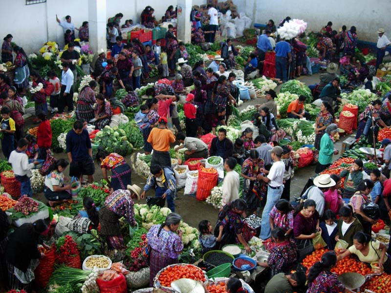 Mercado de vegetales